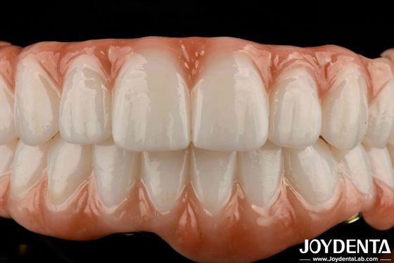 Długotrwałe Tytułowe pręty Zirconia Hybrid Bridge Naturalny wygląd Estetyka do odbudowy