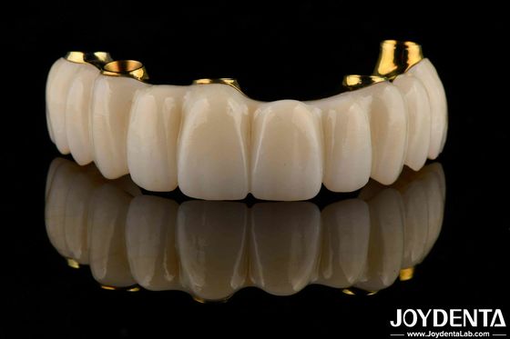Precyzyjna stomatologiczna prętka tytanowa Hybrid Zirconia Bridge Dostosowanie do potrzeb Wysoka biokompatybilność