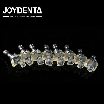 Wysokoprzezroczyste szkło porcelanowe finery zębowe Wysoka wytrzymałość 0,3-0,8 mm grubość